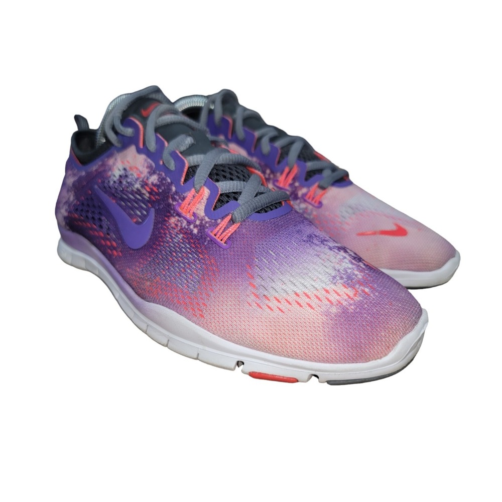NIKE Free 5.0 TR 4 Purple Women's Walking Running Shoes Size 8 - 629832-101
